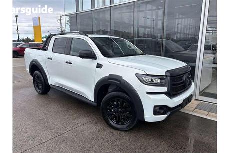White 2026 GWM Cannon Dual Cab Utility Vanta (4X4)