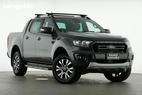 Grey 2019 Ford Ranger Double Cab Pick Up Wildtrak 2.0 (4X4)
