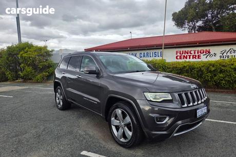 Grey 2013 Jeep Grand Cherokee Wagon Overland (4X4)