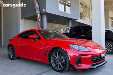 Red 2022 Subaru BRZ Coupe S MY23