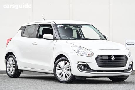 White 2019 Suzuki Swift Hatchback Gl Navigator