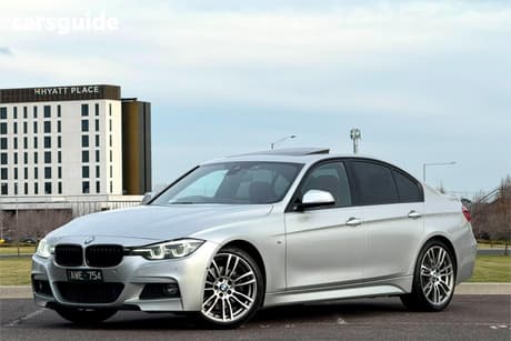 Silver 2018 BMW 330I Sedan Sport Line