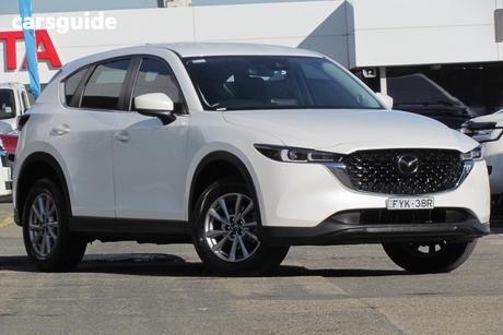 White 2022 Mazda CX-5 Wagon Maxx Sport (Fwd)