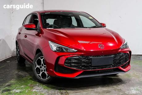 Red 2025 MG MG3 Hatchback Essence