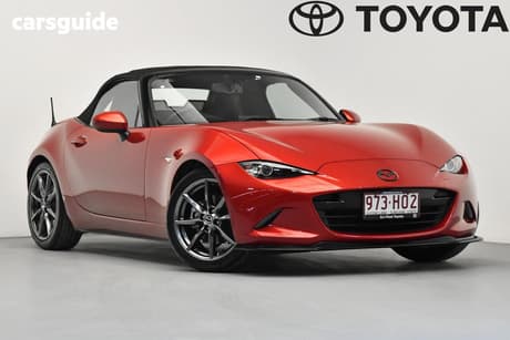 Red 2016 Mazda MX-5 Roadster Gt