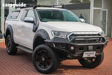 White 2020 Ford Ranger Super Cab Utility Xlt 2.0 (4X4)
