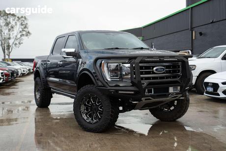 Black 2023 Ford F150 Double Cab Pick Up Lariat Swb (4Wd)