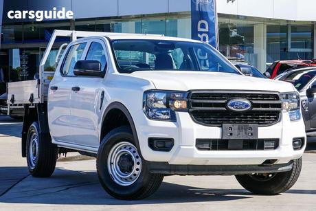 White 2022 Ford Ranger Double Cab Chassis Xl 2.0 (4X4)