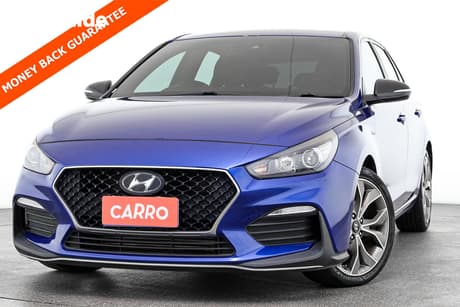 Blue 2019 Hyundai I30 Hatchback N Line