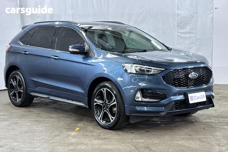 Blue 2018 Ford Endura SUV