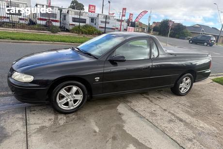 Black 2001 Holden UTE Ute Tray VU R
