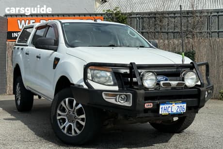 White 2014 Ford Ranger Dual Cab Utility Xl 3.2 (4X4)