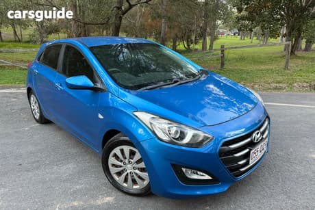 Blue 2016 Hyundai I30 Hatchback Active