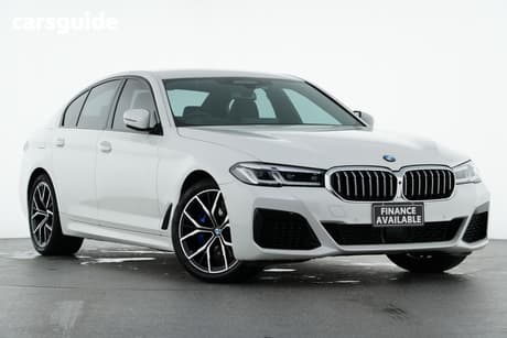 White 2023 BMW 530D Sedan M Sport Lci