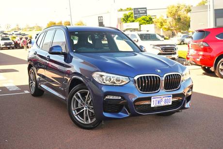 Blue 2018 BMW X3 Wagon Sdrive 20I