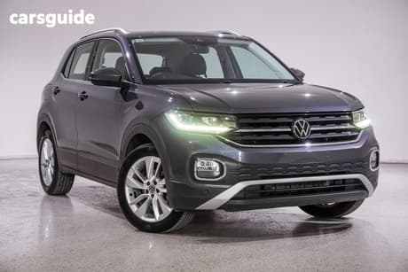 Grey 2023 Volkswagen T-Cross Wagon 85Tfsi Style (Restricted Feat)