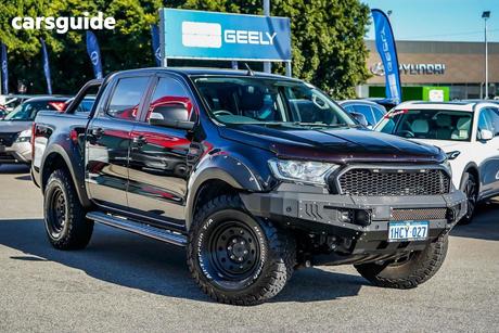 Black 2017 Ford Ranger Dual Cab Utility Xlt 3.2 (4X4)