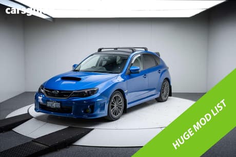 Blue 2011 Subaru Impreza Hatchback Wrx (Awd)
