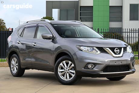 Silver 2016 Nissan X-Trail Wagon St-L N-Sport Se Black (4X4)