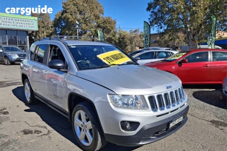 Silver 2012 Jeep Compass Wagon Limited (4X4)