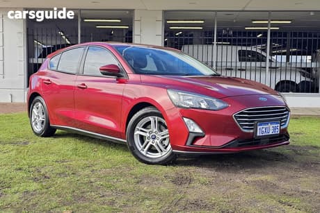 Red 2019 Ford Focus Hatchback Trend