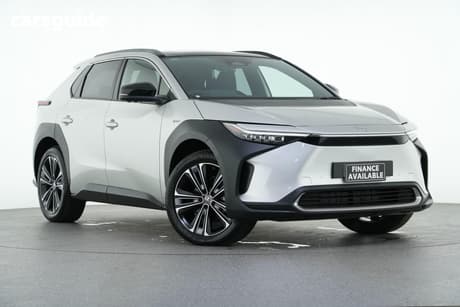 Silver 2024 Toyota BZ4X Wagon Awd - Two Tone Roof