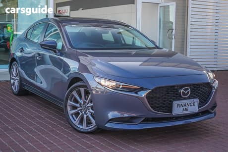 Grey 2023 Mazda 3 Sedan G20 Evolve