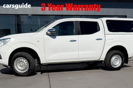 White 2018 Nissan Navara Dual Cab Pick-up Rx (4X2)