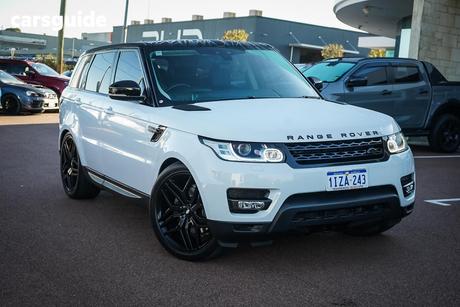 White 2017 Land Rover Range Rover Sport Wagon 3.0 Tdv6 Se