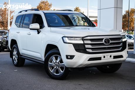 White 2025 Toyota Landcruiser Wagon Lc300 Vx (4X4)