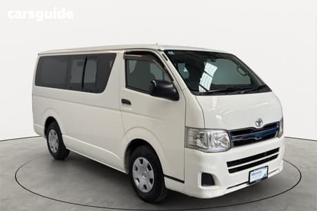 White 2012 Toyota HiAce Commercial LONG GL PACKAGE