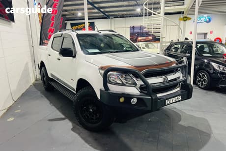 White 2017 Holden Colorado Crew Cab Pickup Z71 (4X4)