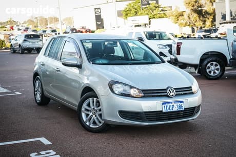 Silver 2011 Volkswagen Golf Hatchback 103 Tdi Comfortline