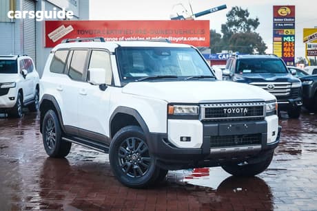 White 2026 Toyota Landcruiser Prado Wagon Gxl