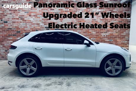 White 2020 Porsche Macan Wagon