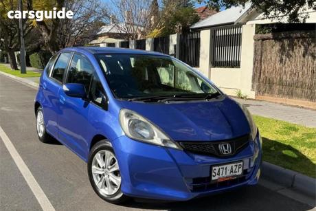 Blue 2013 Honda Jazz Hatchback Vibe