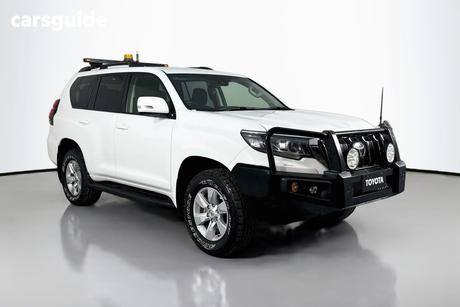 White 2021 Toyota Landcruiser Prado Wagon Gxl