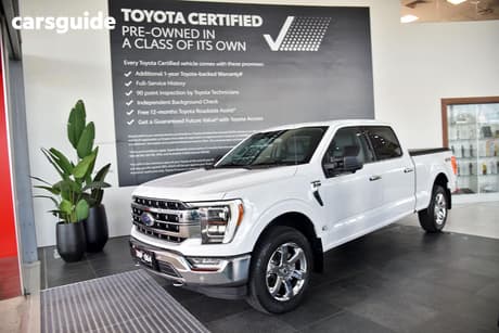 White 2024 Ford F150 Double Cab Pick Up Lariat Lwb (4Wd)