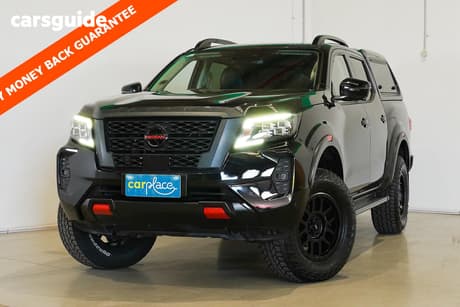 Black 2021 Nissan Navara Dual Cab Pick-up Pro-4X (4X4)
