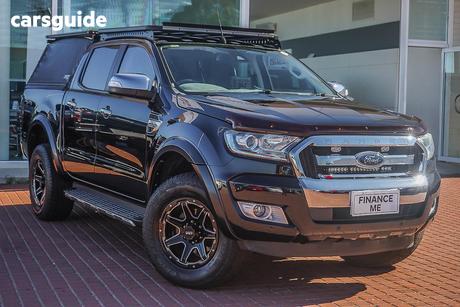 Black 2018 Ford Ranger Dual Cab Utility Xlt 3.2 (4X4)