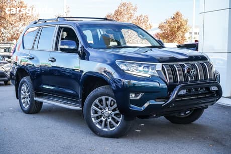 Blue 2021 Toyota Landcruiser Prado Wagon Vx Flat Tailgate