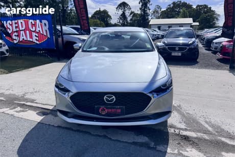 Silver 2022 Mazda 3 Sedan G20 Pure