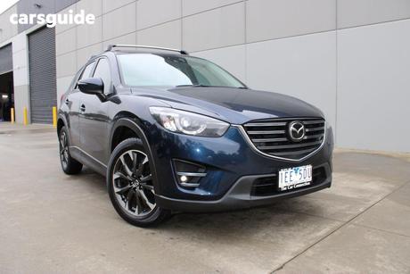 Blue 2015 Mazda CX-5 Wagon Akera (4X4)