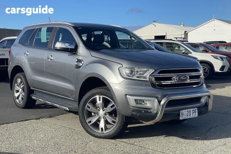 Silver 2018 Ford Everest Wagon Titanium (4Wd)