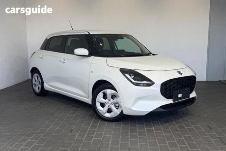 White 2026 Suzuki Swift Hatchback Hybrid