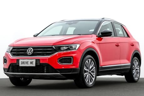 Red 2021 Volkswagen T-ROC Wagon 110Tsi Style