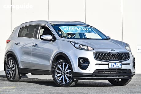 Silver 2016 Kia Sportage Wagon Sli (Fwd)