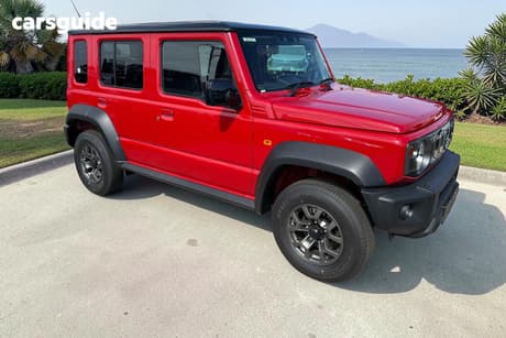 Red 2026 Suzuki Jimny Wagon Xl
