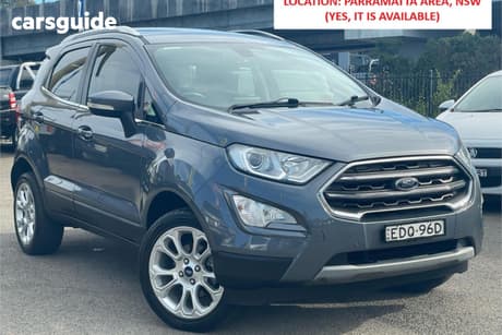 Grey 2018 Ford Ecosport Wagon Titanium