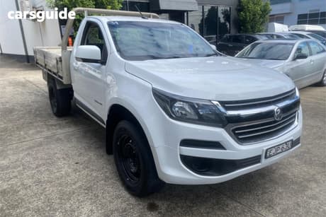 White 2017 Holden Colorado Cab Chassis Ls (4X2)